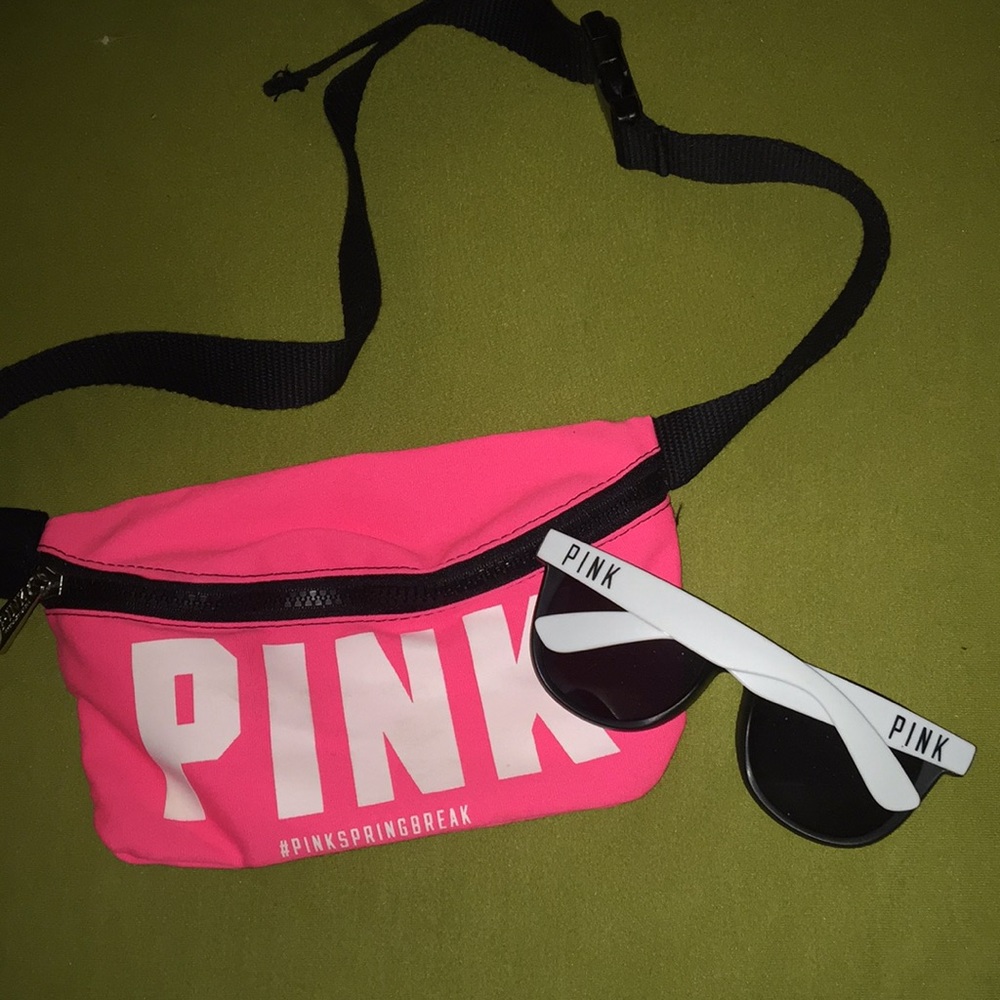 PINK fanny pack/shoulder pack